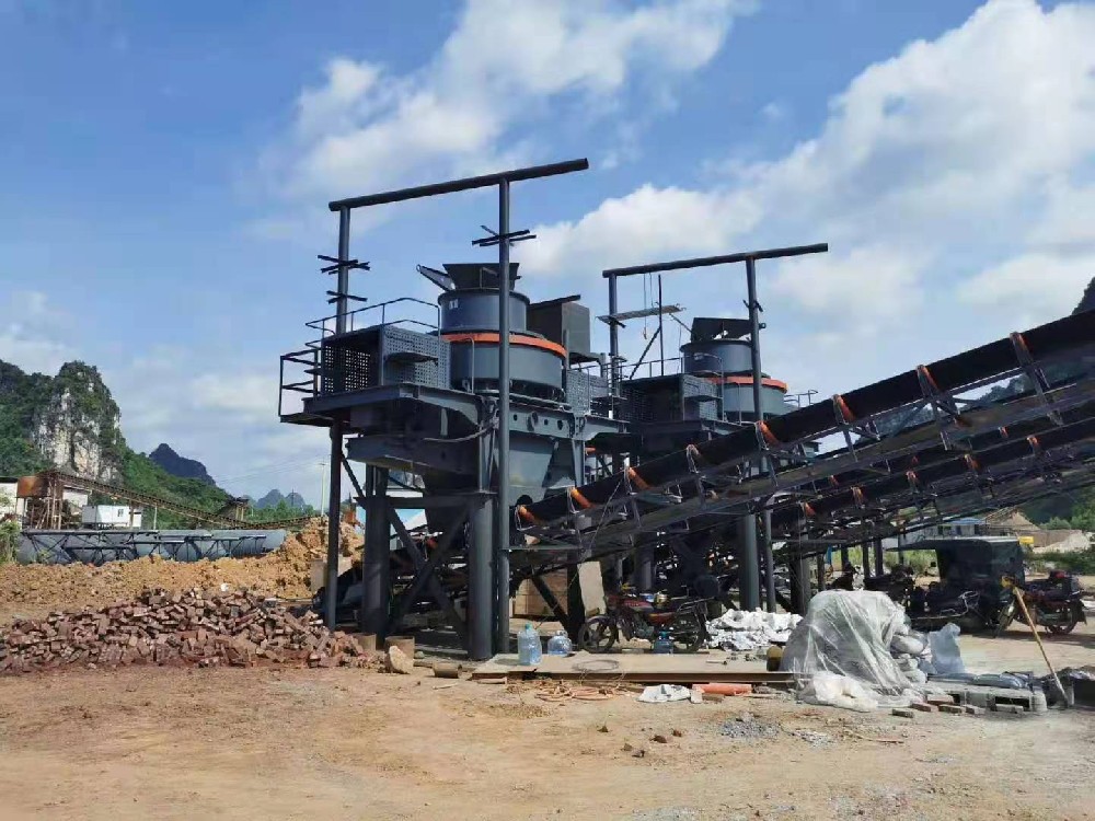 福建三明购买川达智能石料线生产现场